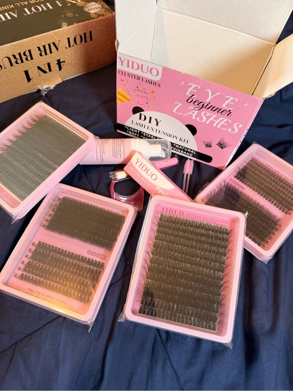 Pink DIY Lash Extension Kit - Beginner Cluster Lashes